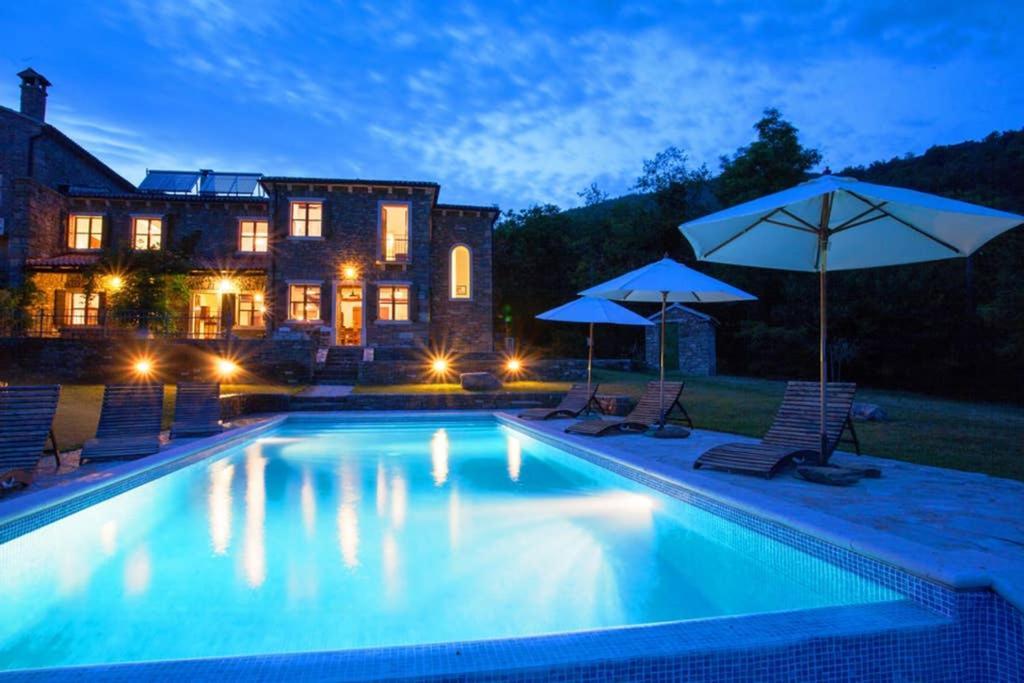 Villa Bazjaki - Beautiful Stone Villa In Istria With Private Pool Livade Ngoại thất bức ảnh