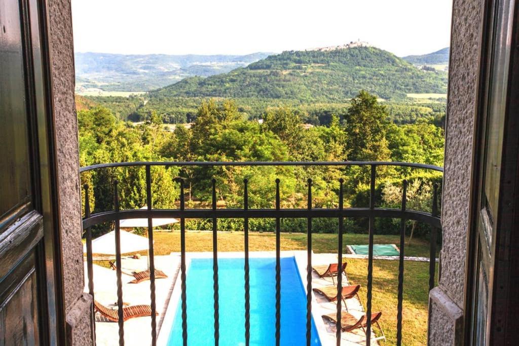 Villa Bazjaki - Beautiful Stone Villa In Istria With Private Pool Livade Ngoại thất bức ảnh